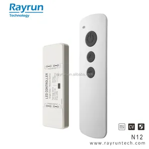 Rayrun Nano N12 Rf Draadloze Afstandsbediening Enkele Kleur Led Dimmer Controller