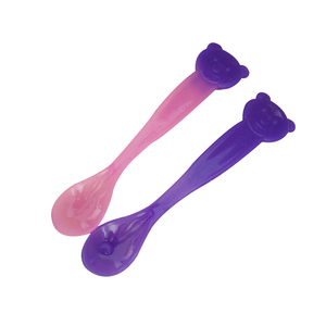 カスタムカラーチェンジアイスクリームフラットハードロングプラスチックスプーン - Product Image 5