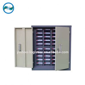 Cajones para armarios de piezas pequeñas, muebles de oficina industriales de plástico metálico múltiple con almacenamiento, archivador de Color azul/por mar - Product Image 4