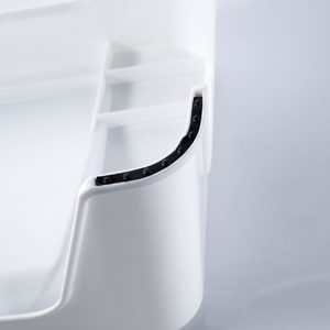 Reposapiés de Taburete de inodoro de plástico de nuevo diseño de alta calidad con masajeador - Product Image 5