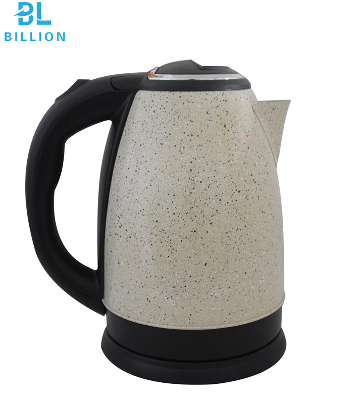 CB CE 인증 스테인레스 스틸 커버 뚜껑 전기 물 주전자 도자기 디자인 전기 차 주전자 - Product Image 3