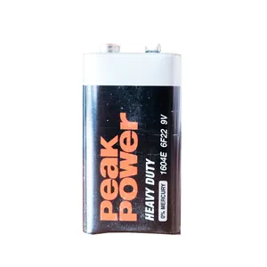 006P 1604E más poder, 6F22 batería de 9v