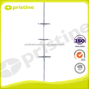 Étagère d'angle en métal au design moderne OEM pour salle de bain meubles de rangement domestiques télescopiques fabricant de Taiwan disponible en gros - Product Image 6