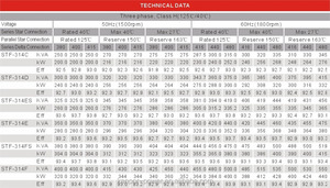 Ac alternatore Stamford Lsm, Ltp, Maratona, Leroy Somer Et & simg; AC Syn & simg; hronous Diesel Alternatore - Product Image 5