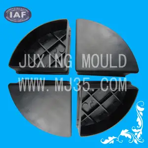 peças plásticas do molde plug preto