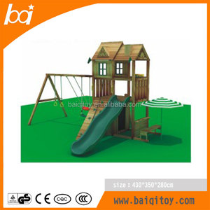 Aire de jeux extérieure <span class=keywords><strong>en</strong></span> <span class=keywords><strong>bois</strong></span> <span class=keywords><strong>voiture</strong></span> équipement de terrain de jeu à vendre - Product Image 6