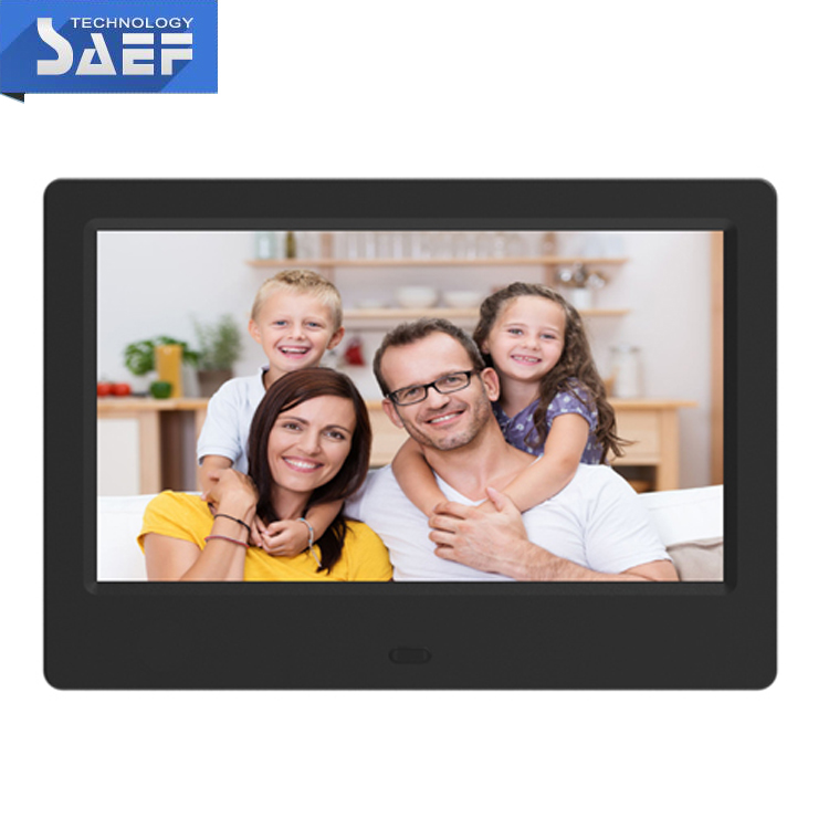 Allwinner 7 дюймов ЖК-экран 800x480 Цифровая фоторамка с датчиком движения
