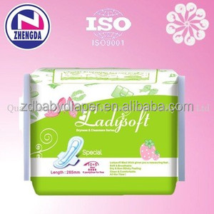 Produits d'hygiène féminine supplémentaire soins bio coton serviette hygiénique en vrac - Product Image 2