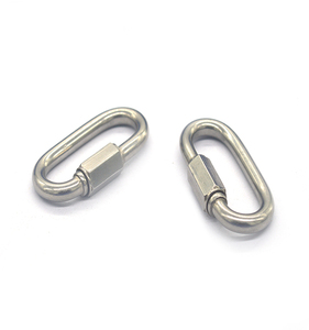Mousqueton mousqueton <span class=keywords><strong>à</strong></span> vis en acier inoxydable - Product Image 5