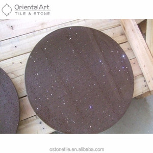 Tùy chỉnh cắt đánh bóng trắng vòng phiến đá cẩm thạch bảng <span class=keywords><strong>top</strong></span> - Product Image 6