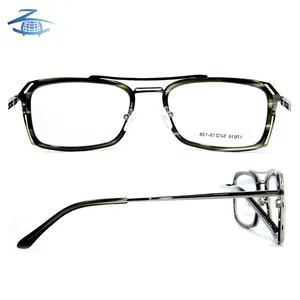 Atacado armações óculos menina óculos homens óculos Double Bridge Spectacle quadros Óculos Ópticos Frame para Homem
