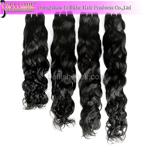 Brésiliens onduleux naturel ondulé courts coiffures pour cheveux ondulés 10-30 <span class=keywords><strong>pouce</strong></span> en stock noir couleur - Product Image 1