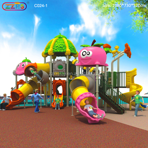 Aire de jeux extérieure pour enfants avec tubes en plastique, thème chaume et jungle, pour 20-30 enfants d'âge préscolaire - Product Image 5