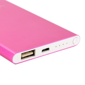 पोर्टेबल 5000 माह अल्ट्रा-पतली पावर बैंक चार्जर मोबाइल फोन एक्सेसरी - Product Image 3