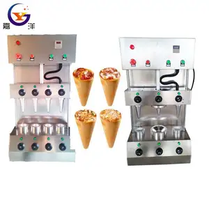 Pizza Penjual Snack/Pizza Cone Mesin Pembuat Es Krim untuk Dijual