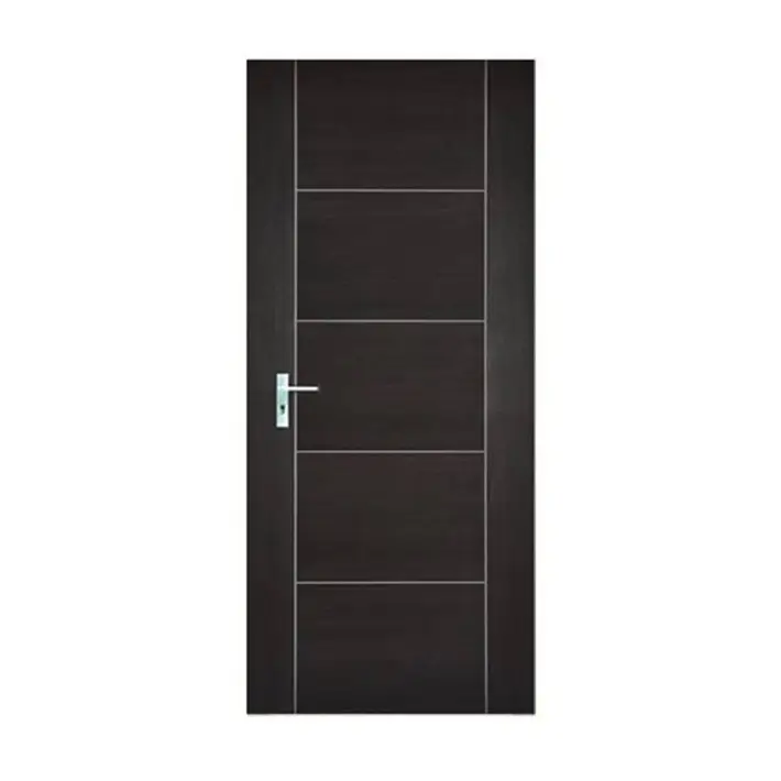 Mayorista de los tipos de puerta interior marcos de fibra de vidrio de la puerta interior puertas de madera de diseño en Foshan de China