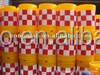 安全衝突防止バケット、プラスチック製道路バリケード、ホンチャオ製、屋外用、黄色、簡単に組み立て可能 - Product Image 2