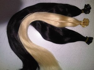 Extensions de cheveux naturels indiens Remy, blanc pur, lisses, doux, écologiques, de qualité supérieure, en gros - Product Image 4