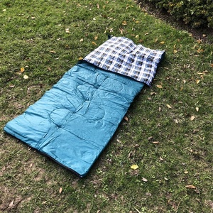 Easy use green blue <strong>yellow</strong> lightweight inflatable air <strong>sleeping</strong> <strong>bag</strong> - Product Image 5