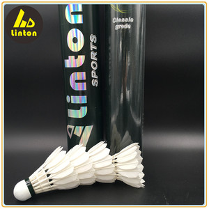 <span class=keywords><strong>Volant</strong></span> de <span class=keywords><strong>badminton</strong></span> Linton Malaisie, vente chaude, bonne qualité, <span class=keywords><strong>plume</strong></span> de canard blanche A+++, pour l'entraînement - Product Image 3