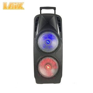 Laix-altavoz portátil de DP-A12 con Subwoofer de 10 pulgadas, 12 pulgadas, 15 pulgadas, resistente al agua, con <span class=keywords><strong>Radio</strong></span> <span class=keywords><strong>FM</strong></span> y luz LED - Product Image 2