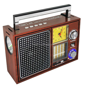 Turchia radio antico <span class=keywords><strong>vintage</strong></span> nostalgico di legno alarm clock radio - Product Image 2