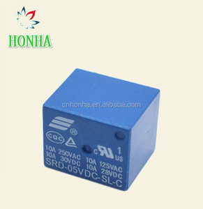 รีเลย์ไฟฟ้าแบบ PCB ซีรีส์ <span class=keywords><strong>SRD</strong></span> 5 ขา 5VDC รุ่น <span class=keywords><strong>SRD</strong></span>-<span class=keywords><strong>05VDC</strong></span>-SL-C - Product Image 5
