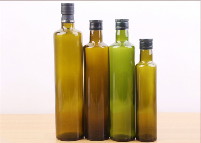 250 ml 500 ml 750 ml 1000 ml Olive oil glass bottle