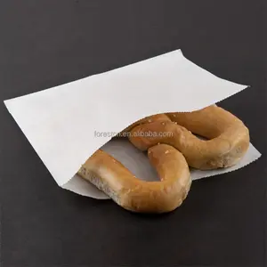 Уникальный бумажный пакет, полиэтиленовая пленка, маслостойкий пакет для упаковки pretzel