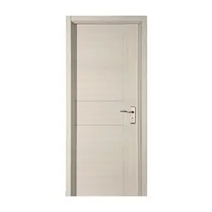 O novo anúncio hdf prime prehung shaker interior sem moldura nivelado minimalista 6 painéis porta laca interna