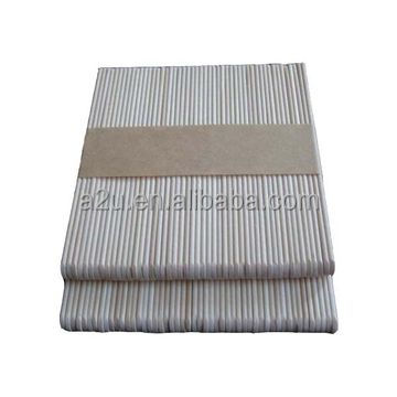 En vrac en bois bâtons de crème glacée pour popsicle