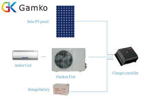 Climatiseur solaire AC hybride fabricant-direct qualifié <span class=keywords><strong>pour</strong></span> une utilisation dans les hôtels Modèles 36000btu-20000btu Fonction de refroidissement par alimentation CC - Product Image 4
