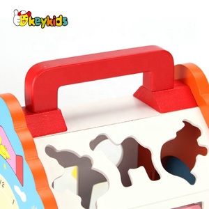 <span class=keywords><strong>Jeu</strong></span> créatif multi-fonction en bois pour enfants, figurines, éducation, lot de 5 pièces, W12D155 - Product Image 5