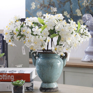 Vendita all'Ingrosso di Rami di Fiori di Ciliegio Artificiali, Fiori di Sakura Giapponesi in Seta per Decorazioni Matrimoniali - Product Image 3