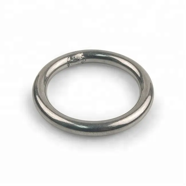 O Ring China fábrica acero inoxidable 304 316 marinado hardware anillo redondo