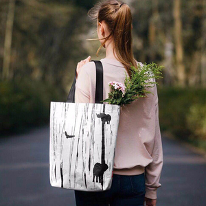 Custom Printed Shopping Dupont Tyvek Tote Handbags <strong>Bag</strong> for Women - Product Image 5