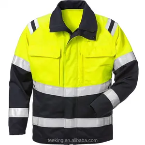 custom high quality antistatic hiI vis safety workwear