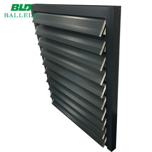 Grille de ventilation murale verticale en aluminium avec filtre à sable - Product Image 6