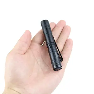 2x Tactical Flashlight Small LED Torch Light Mini Super Bright Penlight