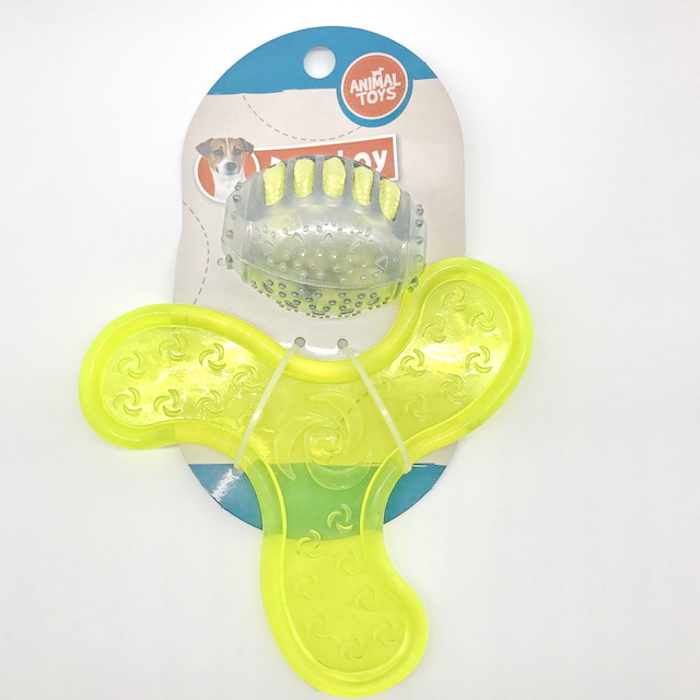 Привлекательный мяч из термопластичной резины для чистки домашних животных, игрушка для жевания домашних животных, резиновый летающий диск, тренировочные игрушки для домашних животных