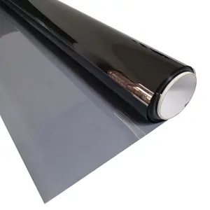 Skc窗户膜太阳能Movy宠物镜反光材料贴纸黑色镀铬窗户色调膜