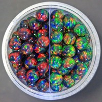 Boule d'opale en vrac, sphère pour pierres précieuses, objets de laboratoire de haute qualité, vente,