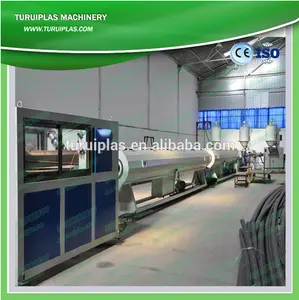fournisseur de la Chine PVC PP HDPE PE tuyau en plastique machine d'extrusion / production faisant la machine / ligne Turui