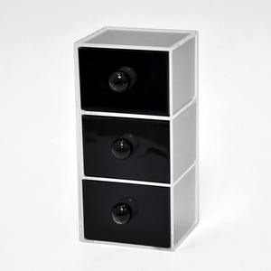 กล่องเก็บเครื่องประดับสีดำ3ชั้น - Product Image 3