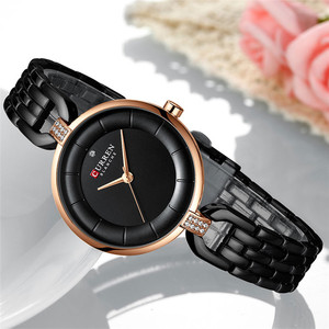 Orologio <span class=keywords><strong>da</strong></span> <span class=keywords><strong>Donna</strong></span> CURREN 9052, Impermeabile 3ATM, <span class=keywords><strong>Orologi</strong></span> Femminili alla Moda con Cinturino in Acciaio Inossidabile, Orologio <span class=keywords><strong>da</strong></span> Polso Sportivo per Signore - Product Image 5