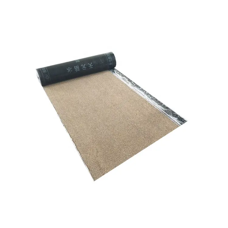 Sand oberfläche 4mm sbs modifizierte bitumen wasserdichte membran für flache dach