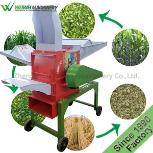 Weiwei Animal ration shredder feed cutter feed Cattle and sheep silage manufacturing machinery plant