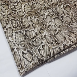 PU Da Nhân Tạo chất liệu cuero sintetico dung môi miễn phí pu da rắn in python kết cấu sinh thái cuir cho túi áo/quần áo - Product Image 5