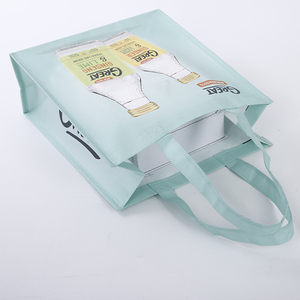 Túi Tùy Chỉnh Logo Túi Tote Hàng Tạp Hóa Bán Buôn Túi Mua Sắm Khuyến Mại Túi Vải Không Dệt PP <span class=keywords><strong>Polypropylene</strong></span> Nhiều Lớp In Có Thể Tái Sử Dụng - Product Image 4