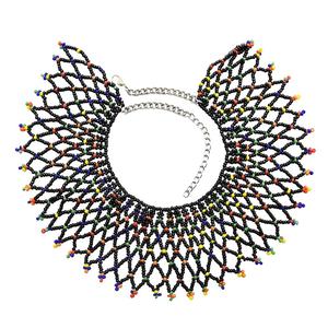 3 colores resina collar perlas último modelo de moda collar babero collar grueso - Product Image 5